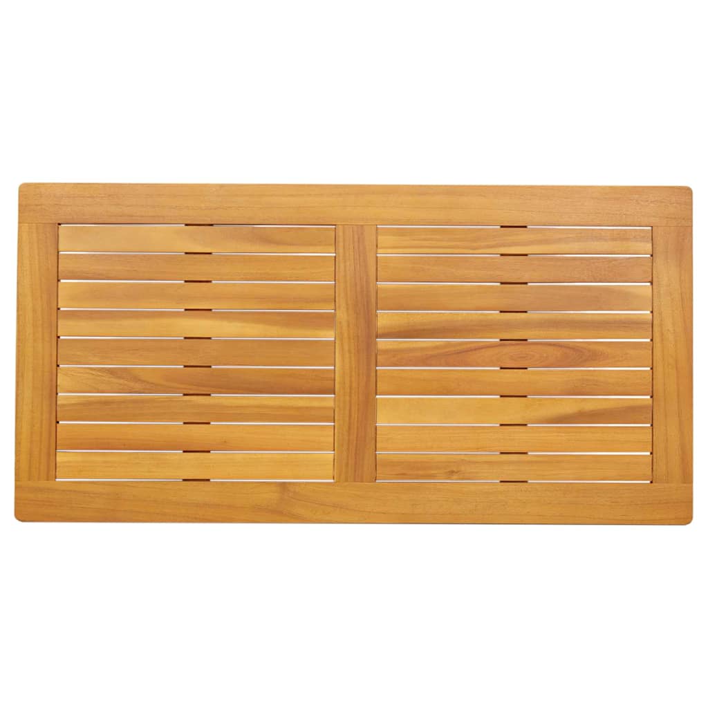 Table Top Oil Natural 100 x 50 x 2 cm Solid Acacia Wood