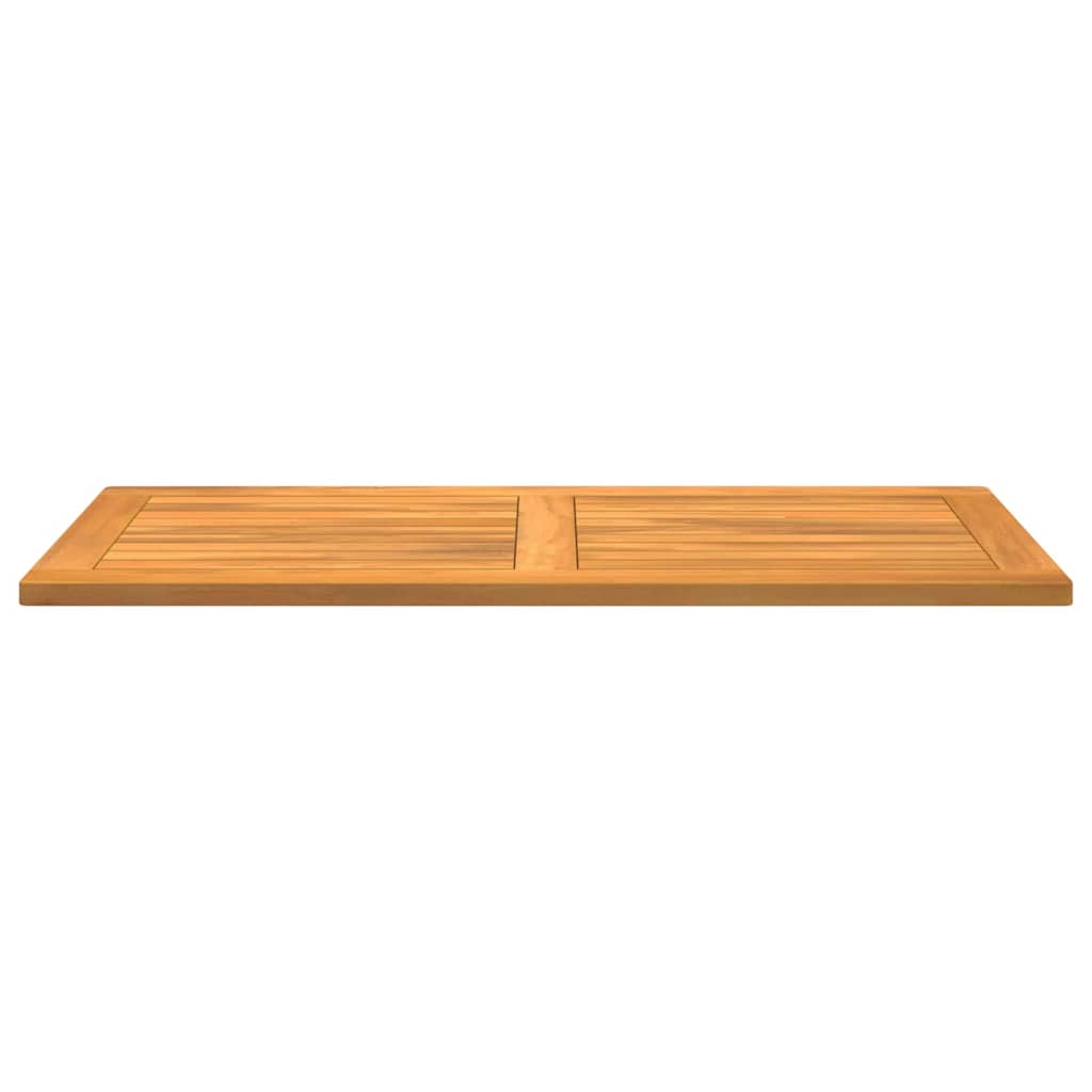 Table Top Oil Natural 100 x 50 x 2 cm Solid Acacia Wood
