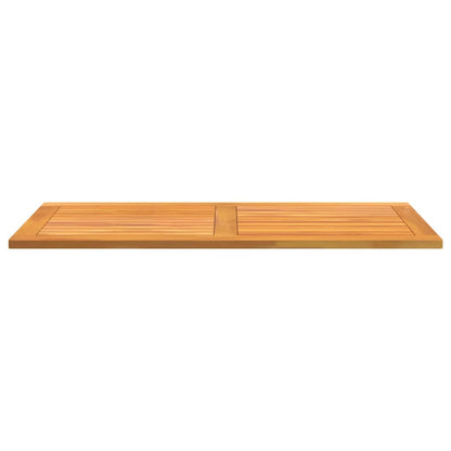 Table Top Oil Natural 110 x 55 x 2 cm Solid Acacia Wood