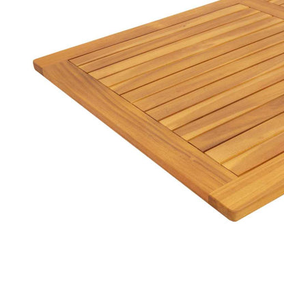 Table Top Oil Natural 120 x 70 x 2 cm Solid Acacia Wood