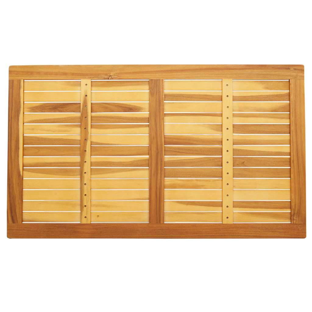 Table Top Oil Natural 120 x 70 x 2 cm Solid Acacia Wood