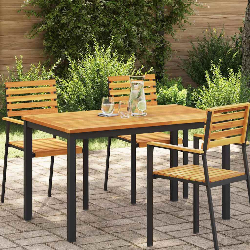 Table Top Oil Natural 120 x 70 x 2 cm Solid Acacia Wood