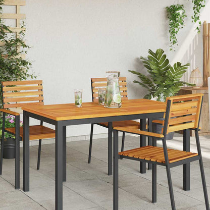 Table Top Oil Natural 120 x 70 x 2 cm Solid Acacia Wood
