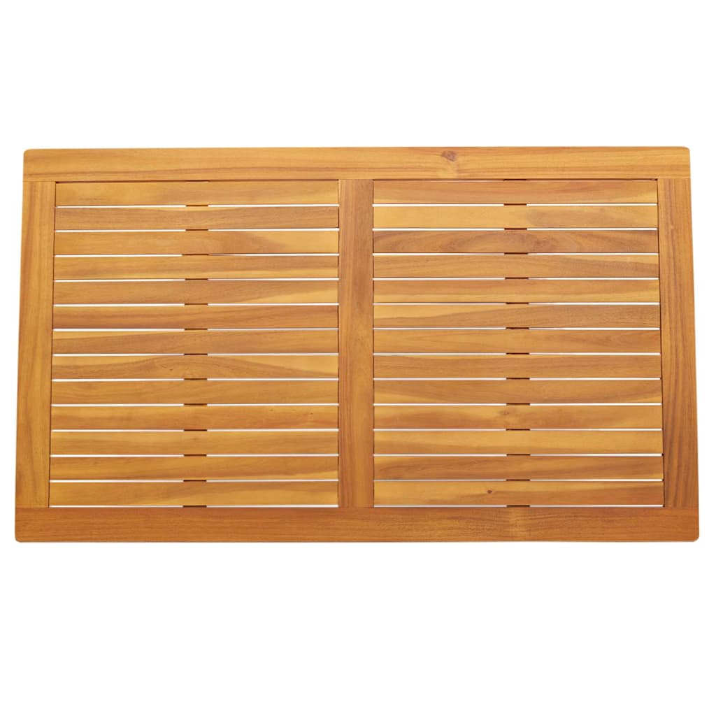 Table Top Oil Natural 120 x 70 x 2 cm Solid Acacia Wood