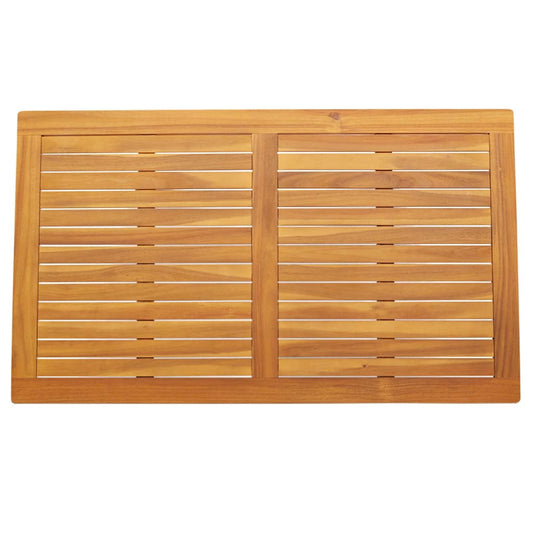 Table Top Oil Natural 120 x 70 x 2 cm Solid Acacia Wood