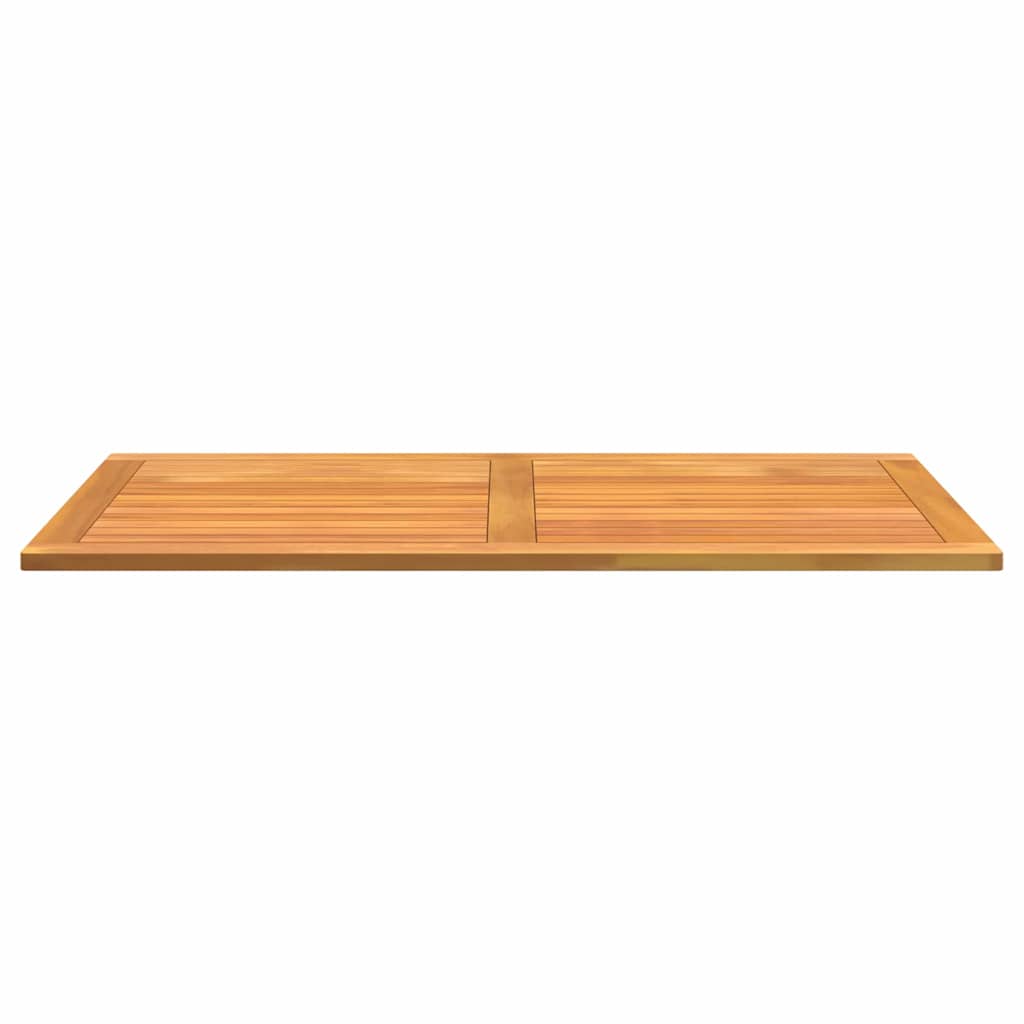Table Top Oil Natural 120 x 70 x 2 cm Solid Acacia Wood
