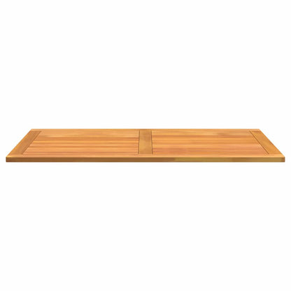 Table Top Oil Natural 120 x 70 x 2 cm Solid Acacia Wood