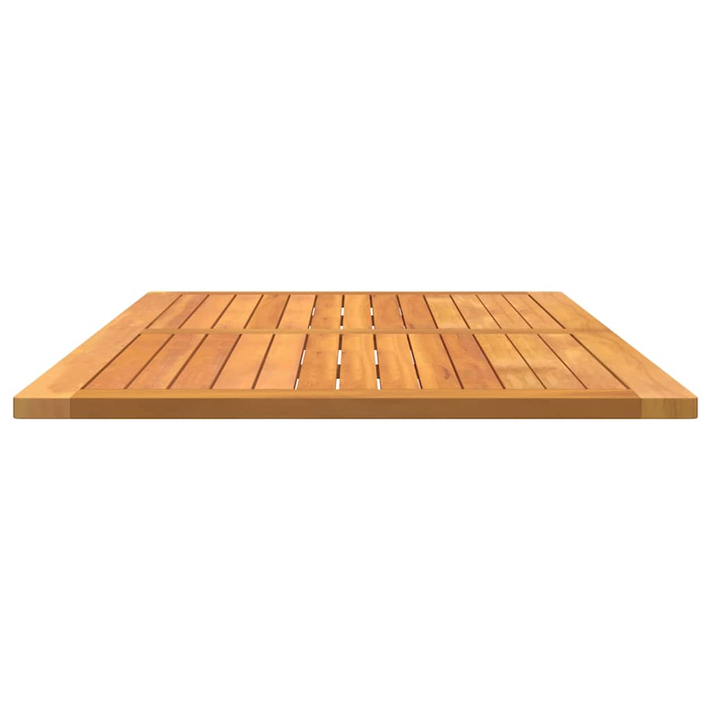 Table Top Oil Natural 120 x 70 x 2 cm Solid Acacia Wood