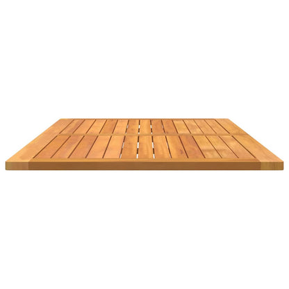 Table Top Oil Natural 120 x 70 x 2 cm Solid Acacia Wood