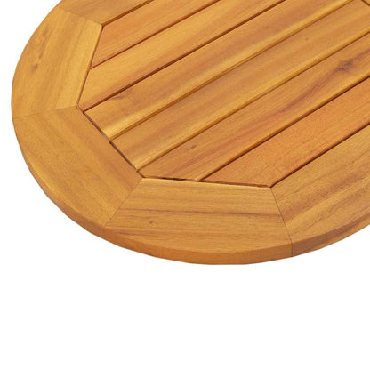 Table Top Oil Natural 80 x 40 x 2 cm Solid Acacia Wood