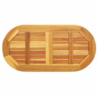 Table Top Oil Natural 90 x 45 x 2 cm Solid Acacia Wood