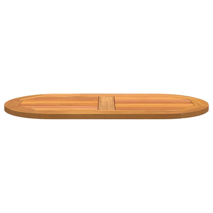Table Top Oil Natural 90 x 45 x 2 cm Solid Acacia Wood