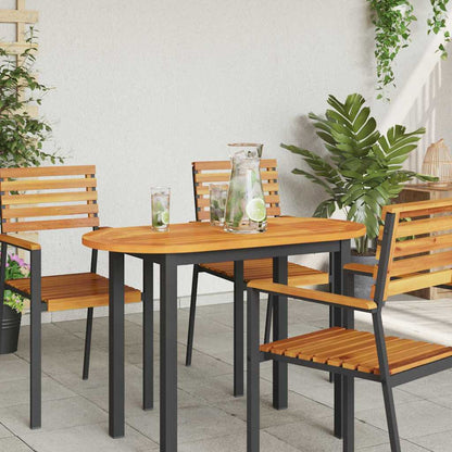 Table Top Oil Natural 100 x 50 x 2 cm Solid Acacia Wood