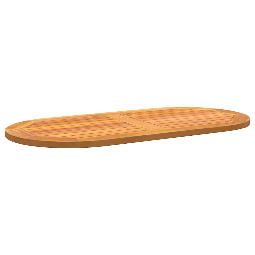 Table Top Oil Natural 100 x 50 x 2 cm Solid Acacia Wood