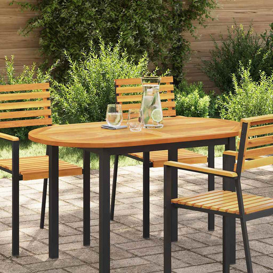 Table Top Oil Natural 120 x 70 x 2 cm Solid Acacia Wood