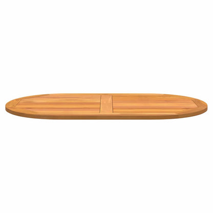 Table Top Oil Natural 120 x 70 x 2 cm Solid Acacia Wood