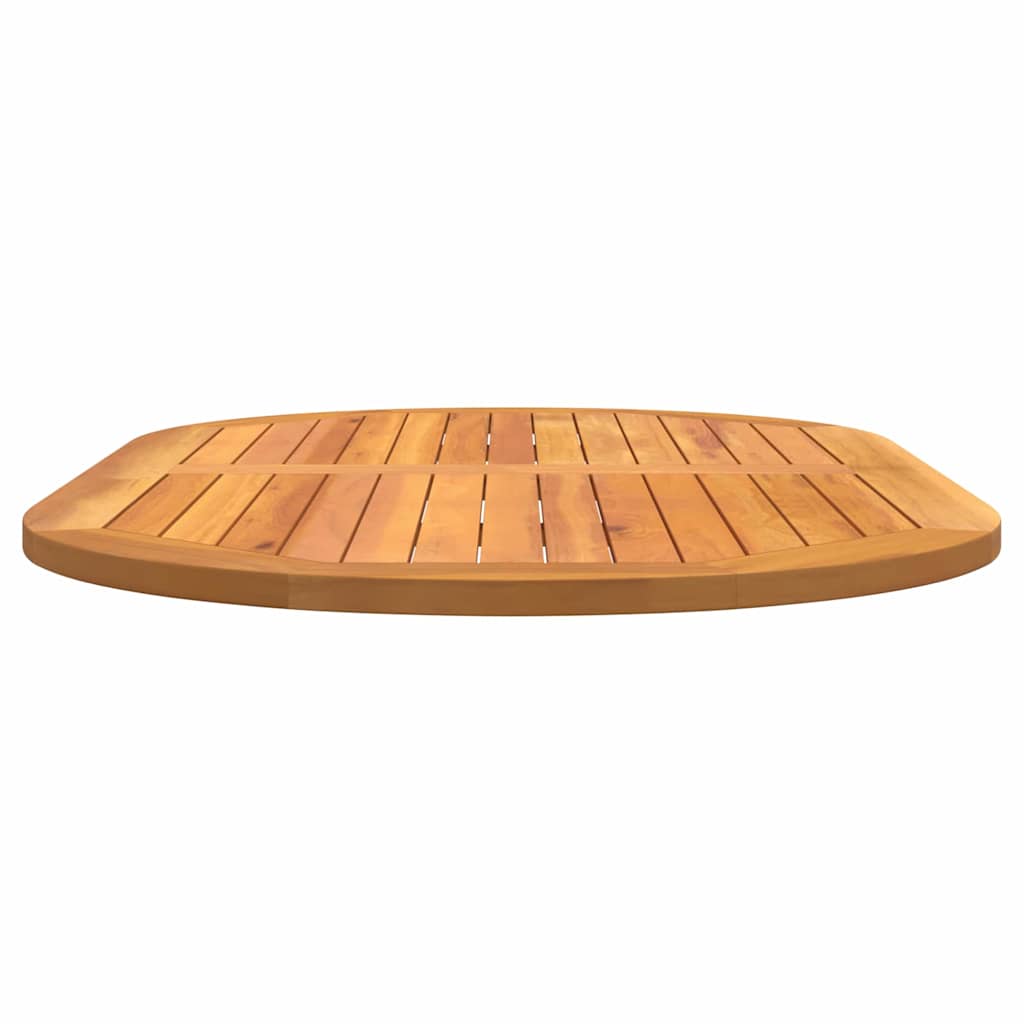 Table Top Oil Natural 120 x 70 x 2 cm Solid Acacia Wood