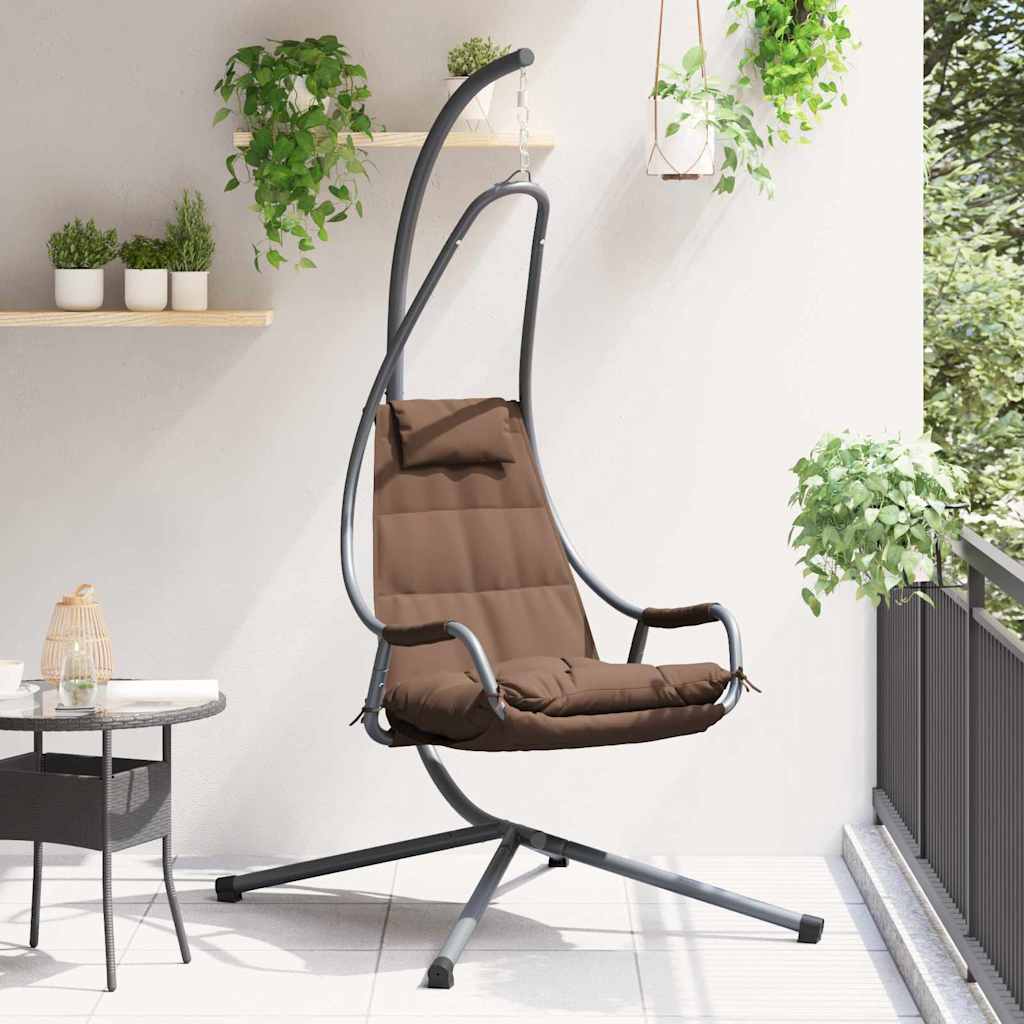 Hanging Egg Chair Folding Coffee 94 x 107 x 196.5 cm Steel