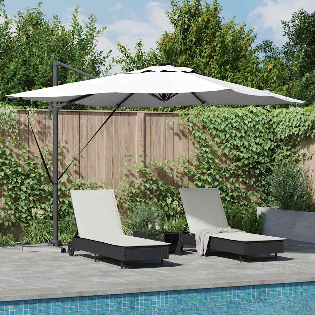 Umbrella Sand 286 x 284 x 270 cm Aluminium and Polyester