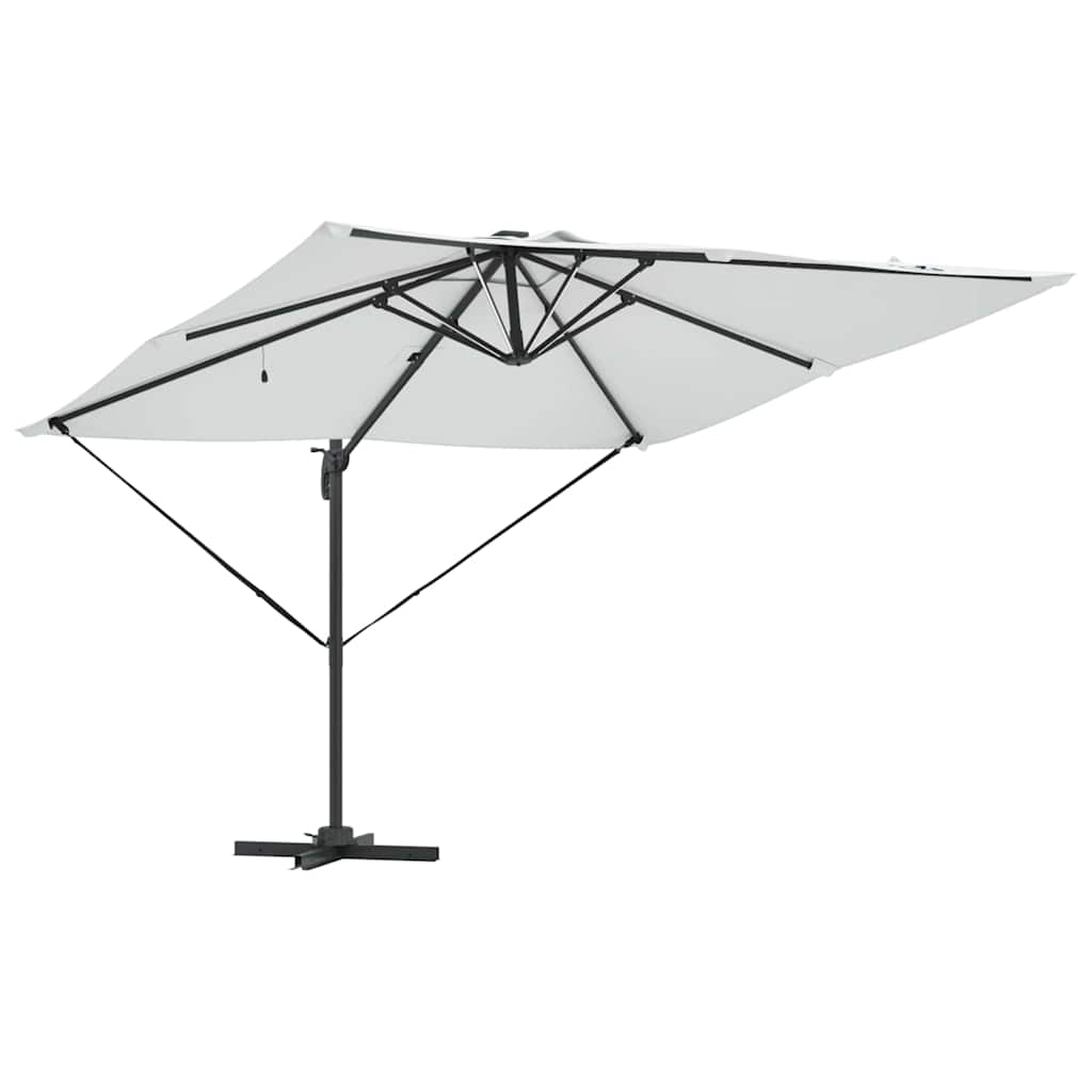 Umbrella Sand 286 x 284 x 270 cm Aluminium and Polyester