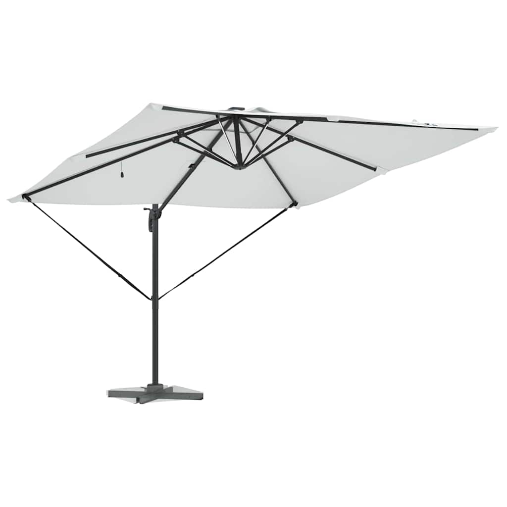 Umbrella Sand 286 x 284 x 270 cm Aluminium and Polyester