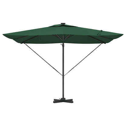 Umbrella Green 286 x 284 x 270 cm Aluminium and Polyester