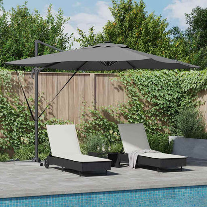 Umbrella Antraciet 286 x 284 x 270 cm Aluminium and Polyester