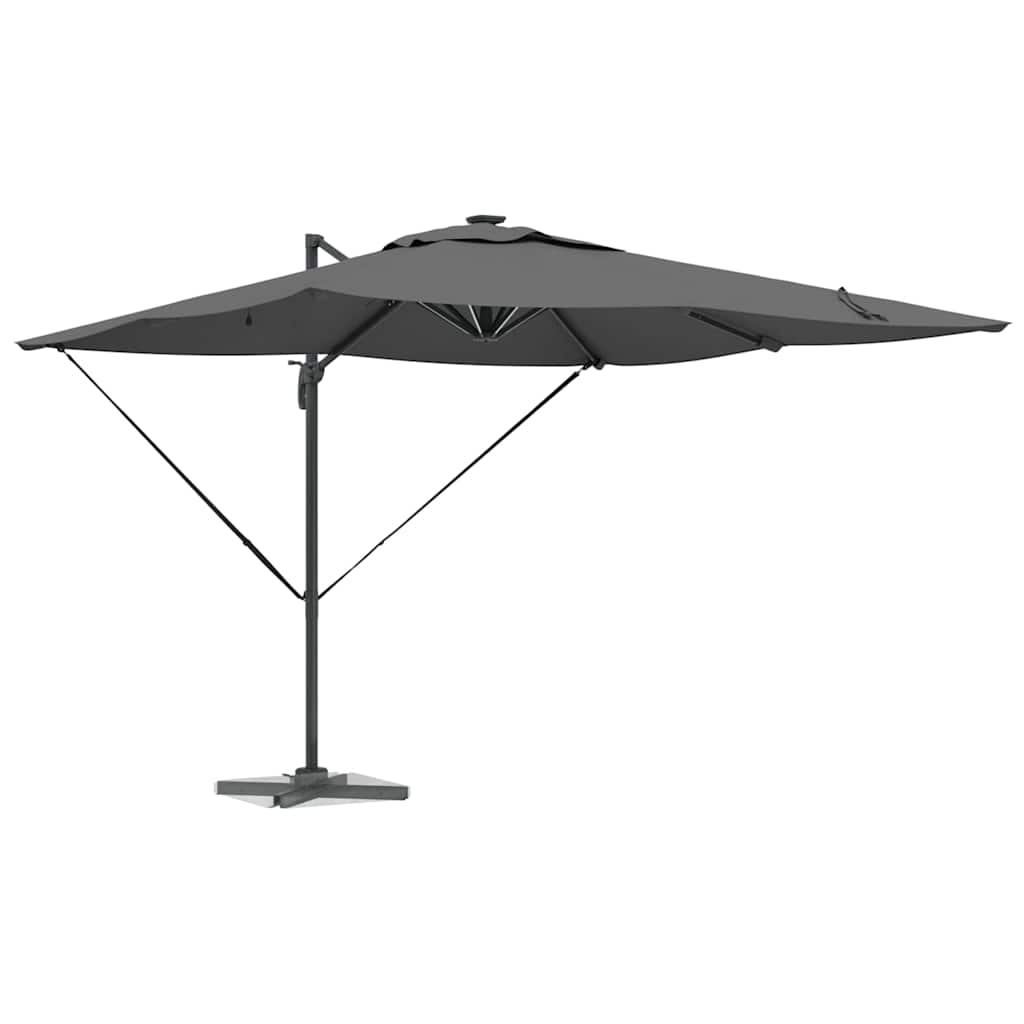 Umbrella Antraciet 286 x 284 x 270 cm Aluminium and Polyester