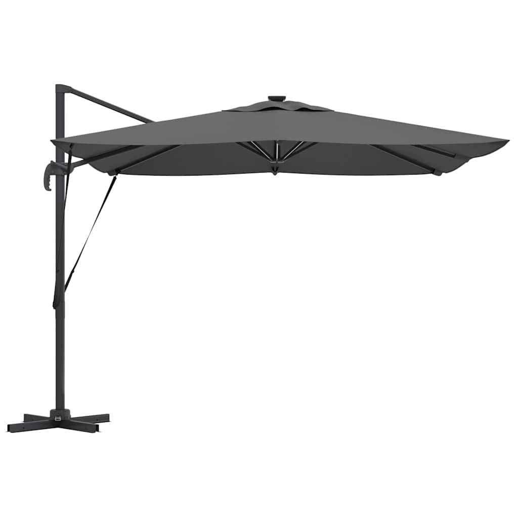 Umbrella Antraciet 286 x 284 x 270 cm Aluminium and Polyester