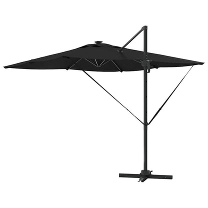 Umbrella Black 286 x 284 x 270 cm Aluminium and Polyester