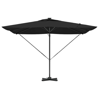 Umbrella Black 286 x 284 x 270 cm Aluminium and Polyester