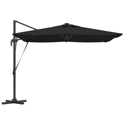 Umbrella Black 286 x 284 x 270 cm Aluminium and Polyester