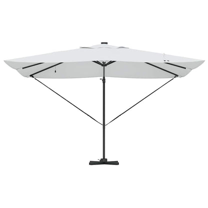 Umbrella Manual Sand 352 x 251 x 265 cm Polyester and Aluminium