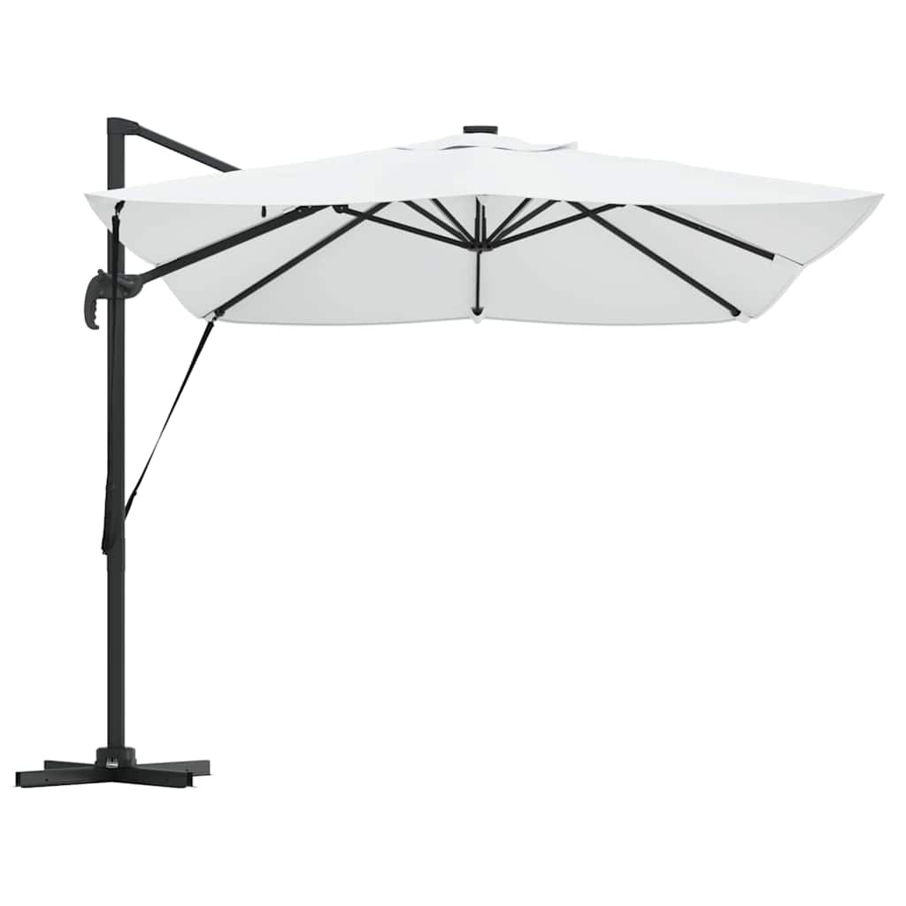 Umbrella Manual Sand 352 x 251 x 265 cm Polyester and Aluminium