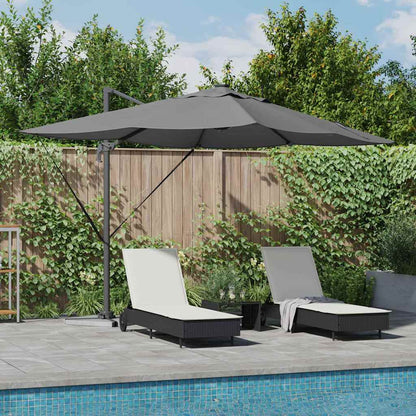 Umbrella Anthracite 352 x 251 x 265 cm Polyester and Aluminium