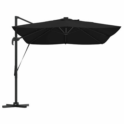 Umbrella Black 352 x 251 x 265 cm Polyester and Aluminium