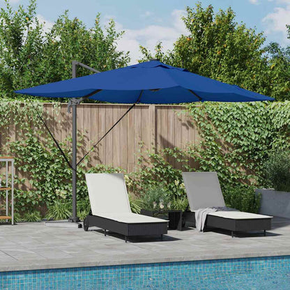 Umbrella Azurblau 352 x 251 x 265 cm Polyester and Aluminium