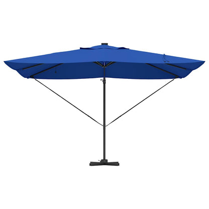 Umbrella Azurblau 352 x 251 x 265 cm Polyester and Aluminium