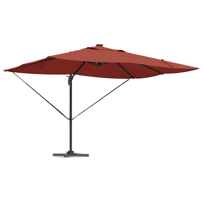 Umbrella Terracotta 352 x 251 x 265 cm Polyester and Aluminium