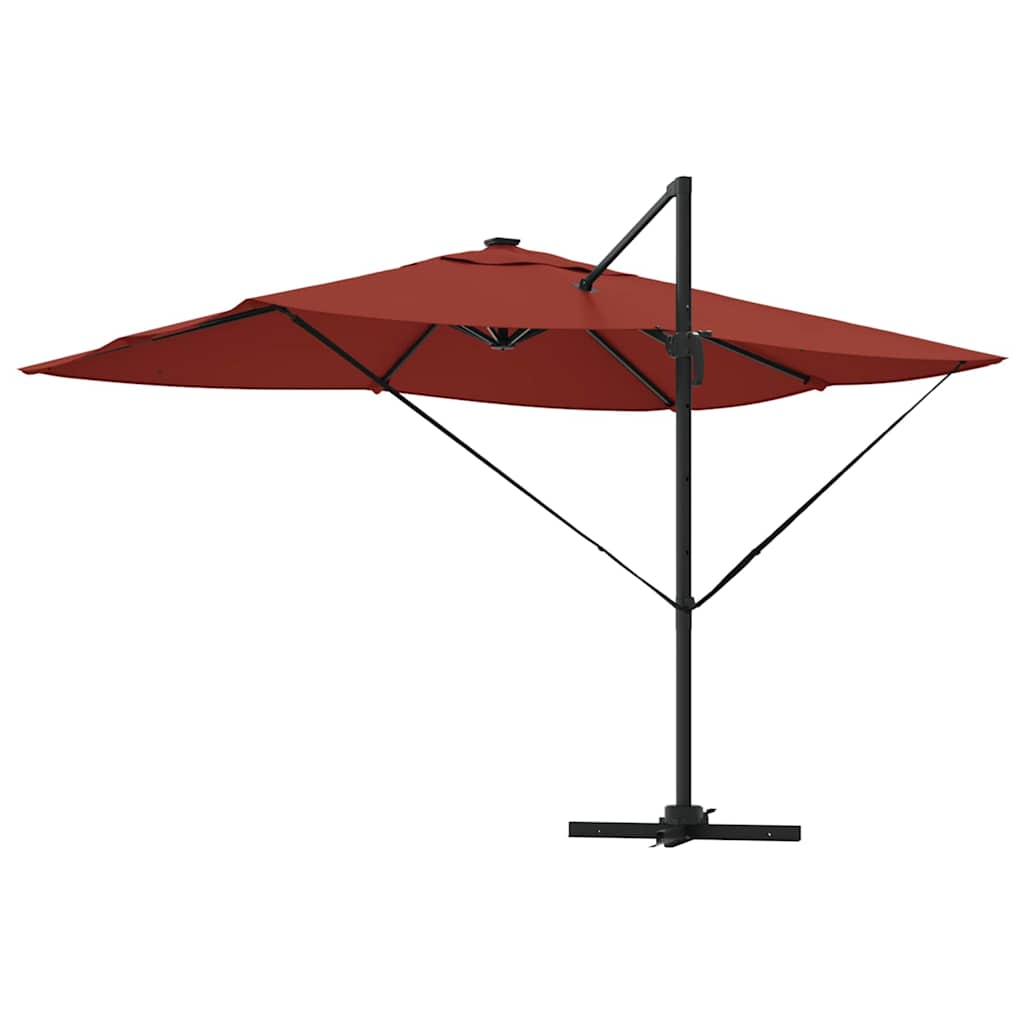 Umbrella Terracotta 352 x 251 x 265 cm Polyester and Aluminium