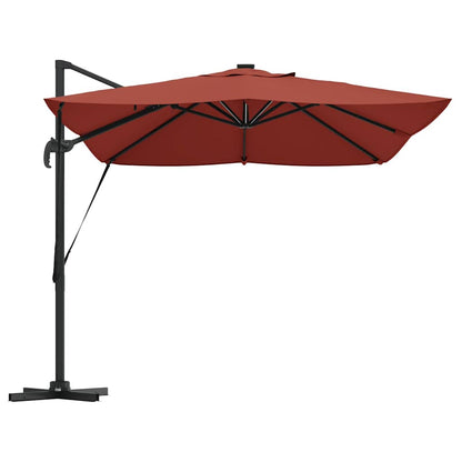 Umbrella Terracotta 352 x 251 x 265 cm Polyester and Aluminium
