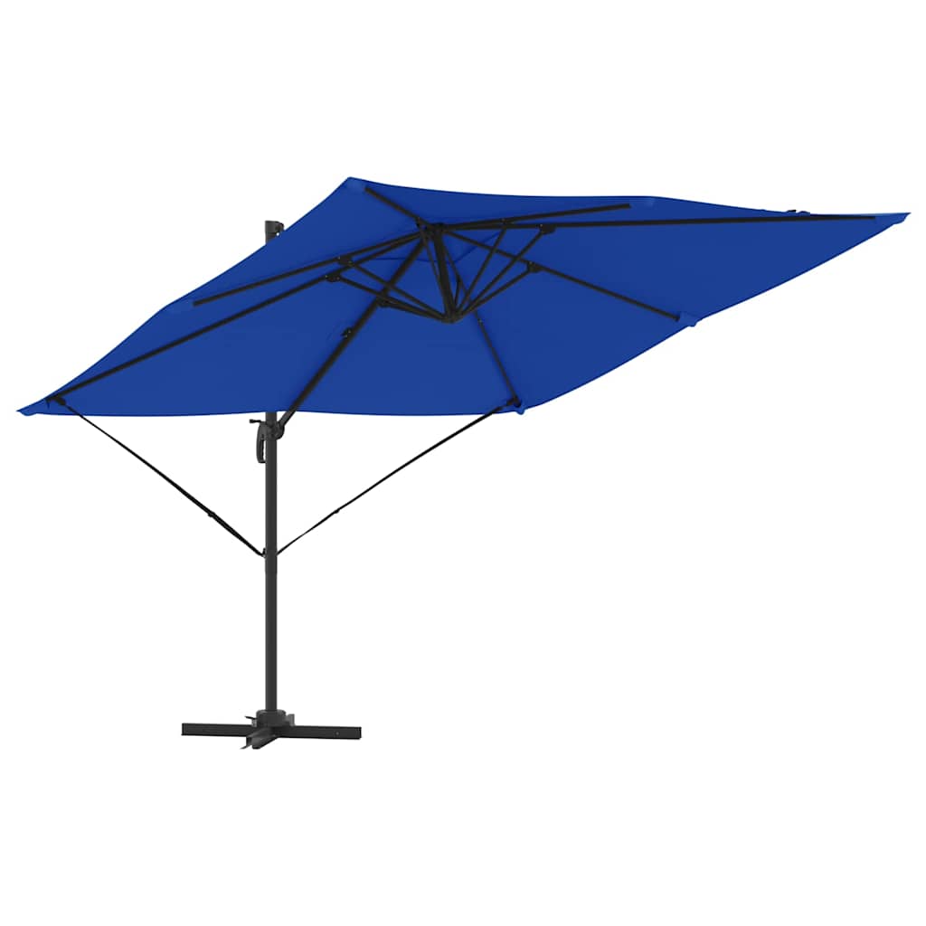 Roma Parasol Blue 286 x 284 x 265 cm Aluminium and Polyester