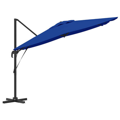 Roma Parasol Blue 286 x 284 x 265 cm Aluminium and Polyester