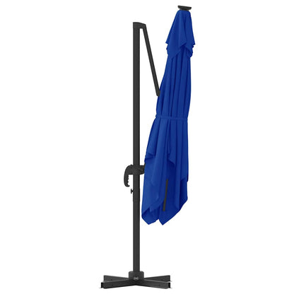 Roma Parasol Blue 286 x 284 x 265 cm Aluminium and Polyester