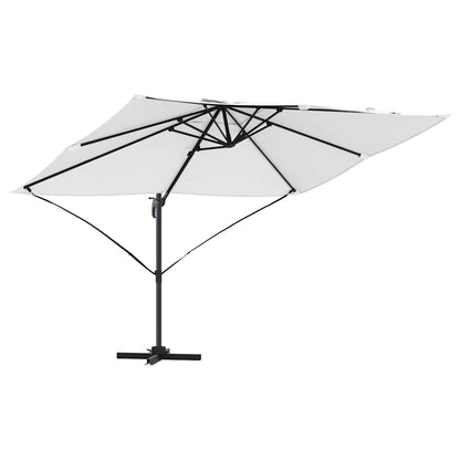 Umbrella Sand 351 x 250 x 260 cm Polyester and Aluminium