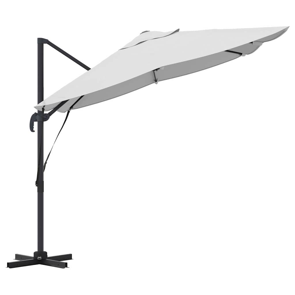 Umbrella Sand 351 x 250 x 260 cm Polyester and Aluminium