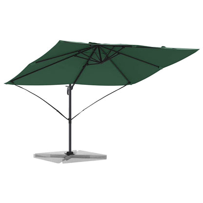 Umbrella Green 351 x 250 x 260 cm Polyester and Aluminium