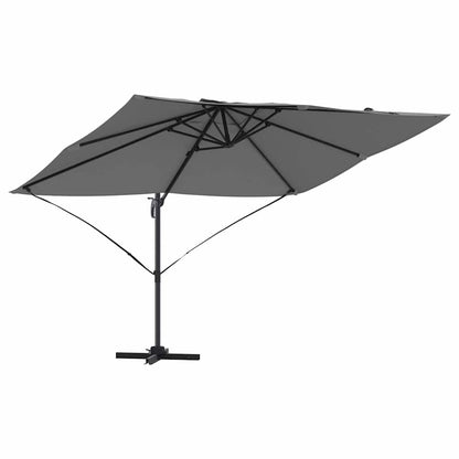 Umbrella Anthracite 351 x 250 x 260 cm Polyester and Aluminium