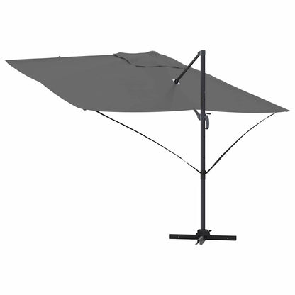 Umbrella Anthracite 351 x 250 x 260 cm Polyester and Aluminium