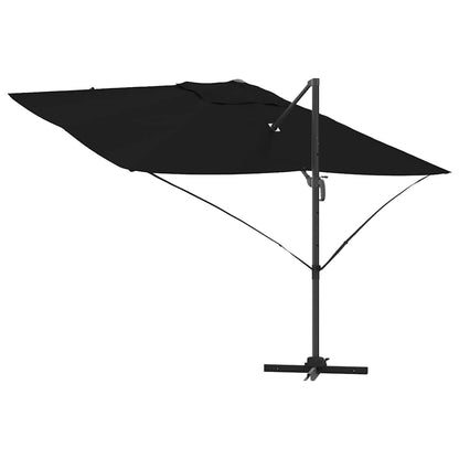 Umbrella Black 351 x 250 x 260 cm Polyester and Aluminium